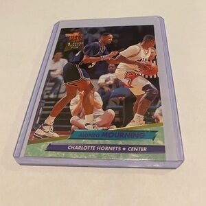 Alonzo Mourning Rookie 1993 Fleer Ultra RC Mint Condition Vintage